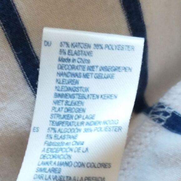 Y2K Fitted T Shirt Dress S Sequins Embellished Striped Stretch 90s Artsy Bohemia - Picture 12 of 16